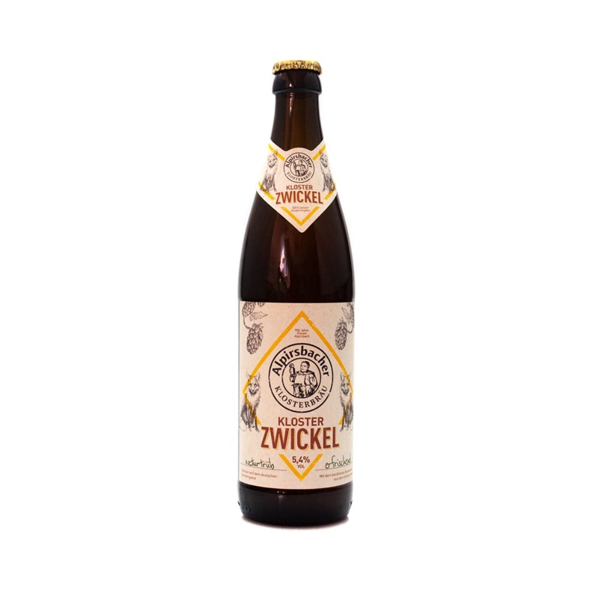 AB 11-AB ALPIRSBACHER ZWICKEL - CERVEZA ARTESANAL CLARA SIN FILTRAR - ALPIRSBACHER.KLOSTERBRAU - Compralo en Calvbrunnen