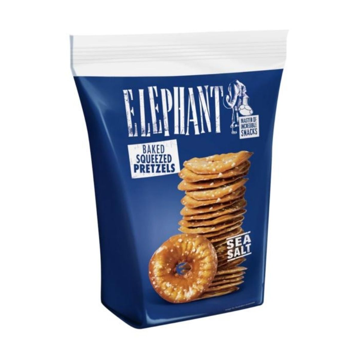 AL 11-AL 160G ELEPHANT TWISTED PRETZELS SEA SALT & HONEY - PRETZELS CON SAL Y MIEL - ALKA - Compralo en Calvbrunnen