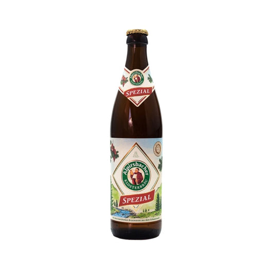 AB 01-AB ALPIRSBACHER SPEZIAL - CERVEZA ARTESANAL CLARA - ALPIRSBACHER.KLOSTERBRAU - Compralo en Calvbrunnen