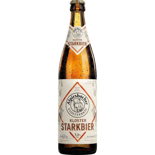 AB 04-AB ALPIRSBACHER STARKBIER - CERVEZA LAGER RÚSTICA - ALPIRSBACHER.KLOSTERBRAU - Compralo en Calvbrunnen