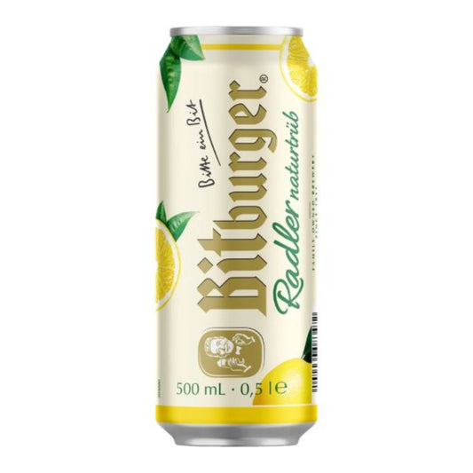 BR 04-BR 500ML BITBURGER RADLER NATURTRÜB - CERVEZA RADLER SIN FILTRAR