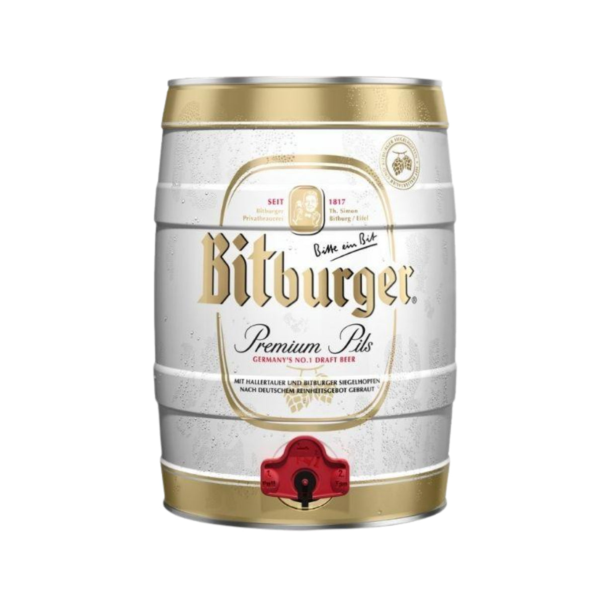 BR 06-BR BITBURGER BARRIL - CERVEZA TIPO PREMIUM - BITBURGER - Compralo en Calvbrunnen