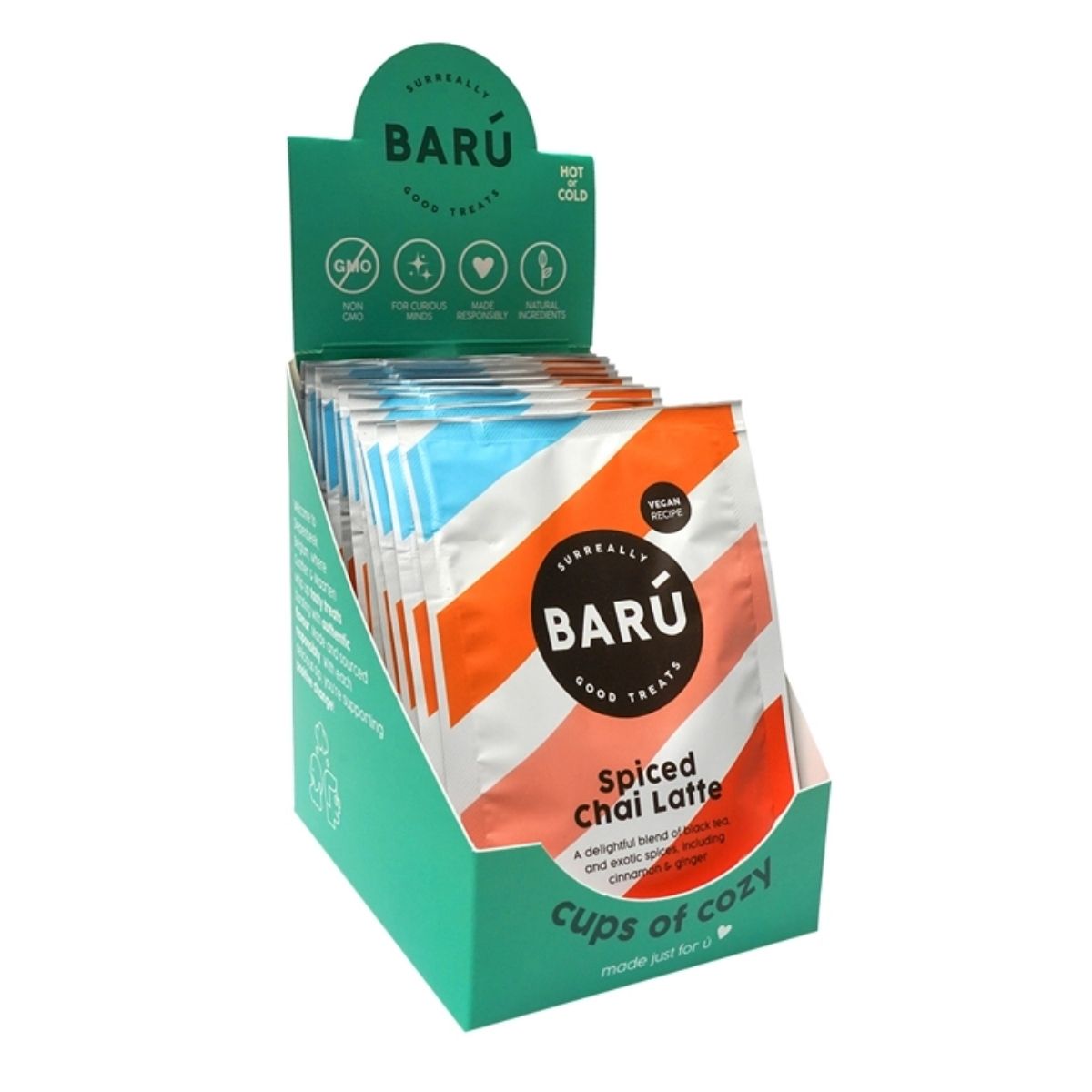 BU 40-BU 20G SPICY CHAI LATTE SACHET - POLVO PARA PREPARAR TÉ CHAI - BARU - Compralo en Calvbrunnen