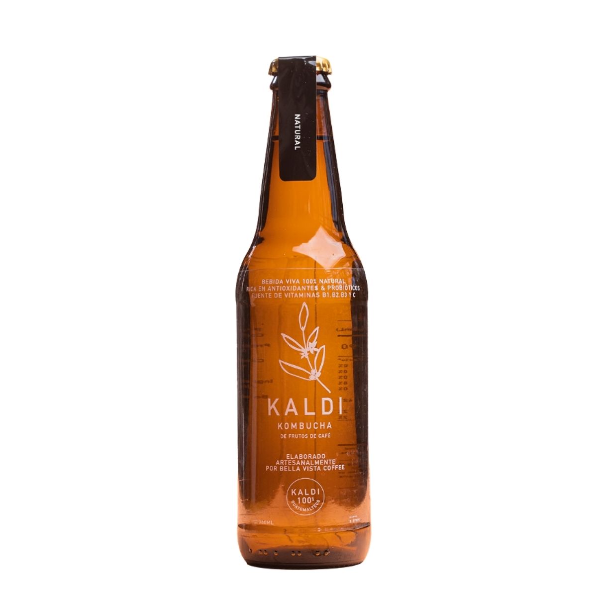 ZZ BV-10-KOMBUCHA NATURAL 360ML - BELLA.VISTA - Compralo en Calvbrunnen