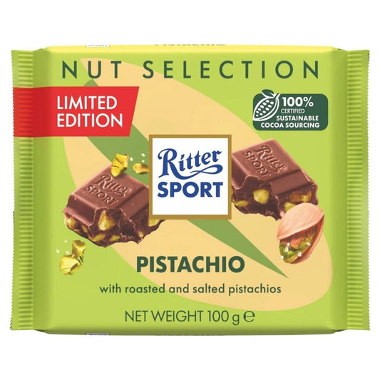 RS 331-RS 100G WHOLE PISTACHIO - CHOCOLATE CON PISTACHOS