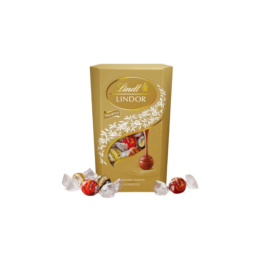 LD 17-LD 137G LINDOR MINI CORNET ASSORTED - TRUFAS DE CHOCOLATE SURTIDAS - LINDT.Y.SPRUNGLI - Compralo en Calvbrunnen