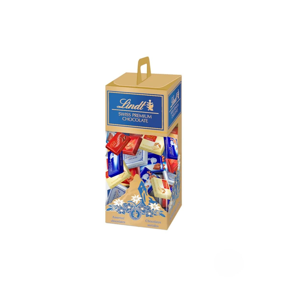 LD 53-LD SWISS PREMIUM ASSORTED NAPOLITAINS - CHOCOLATES SURTIDOS - LINDT.Y.SPRUNGLI - Compralo en Calvbrunnen