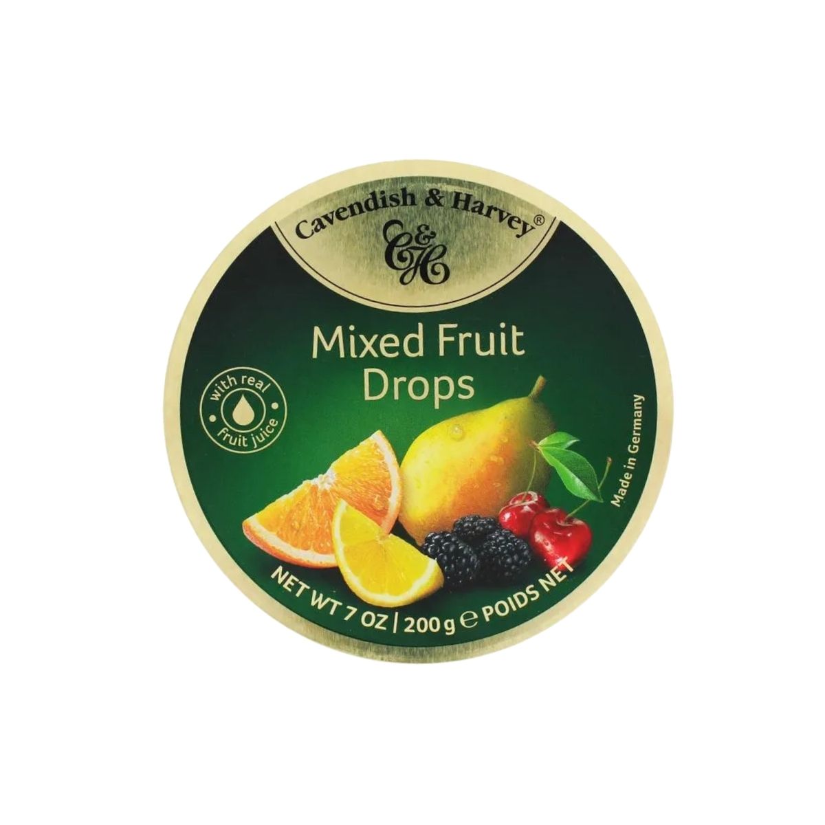 CH 01-CH MIXED FRUIT DROPS - DULCES MIXTOS DE FRUTA - CAVENDISH.Y.HARVEY - Compralo en Calvbrunnen