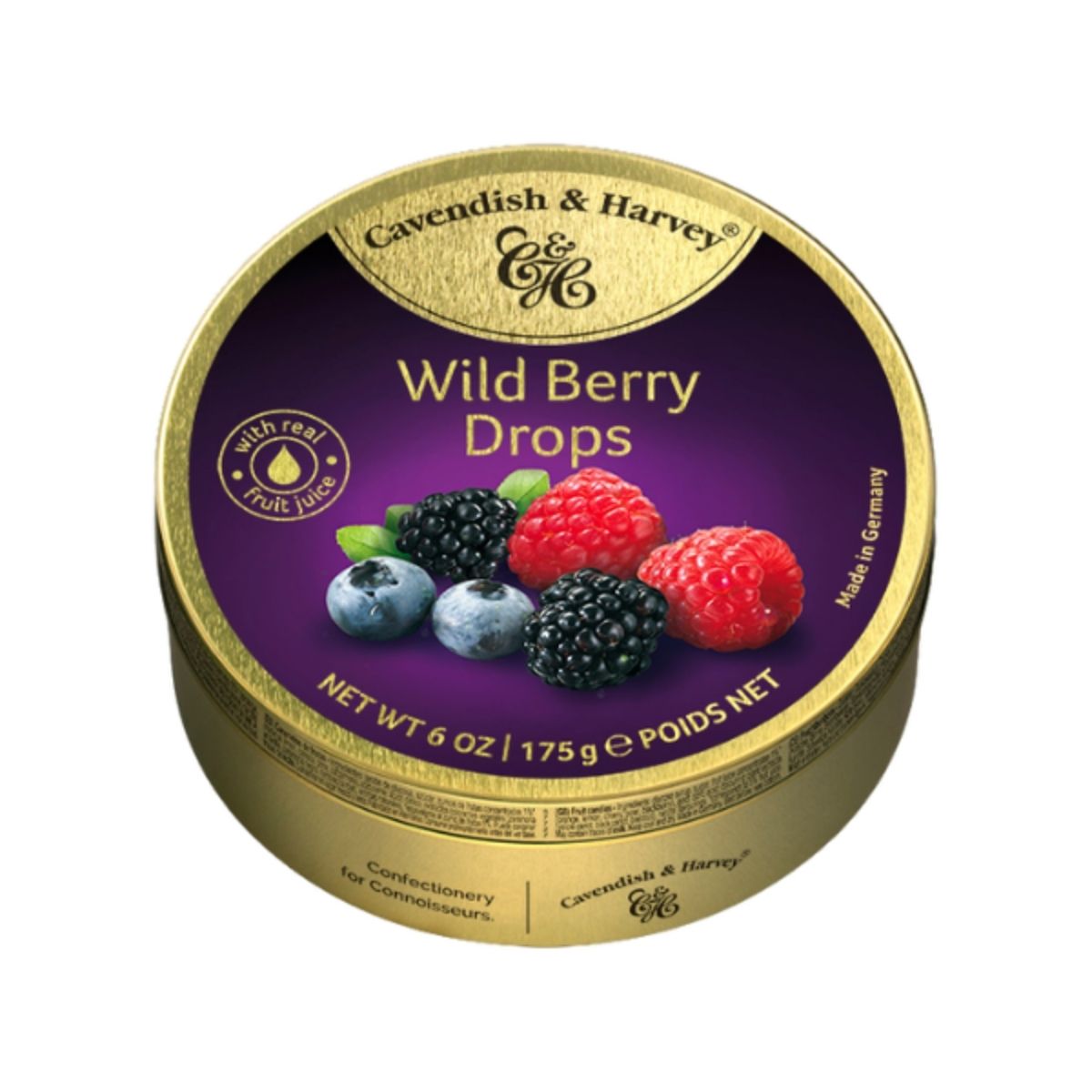 CH 04-CH WILD BERRY DROPS - DULCES DE FRUTOS DEL BOSQUE - CAVENDISH.Y.HARVEY - Compralo en Calvbrunnen