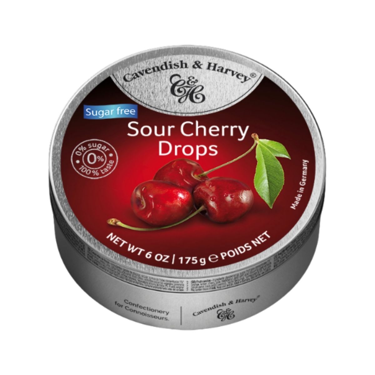 CH 06-CH SUGAR FREE SOUR CHERRY - DULCES DE CEREZA SIN AZÚCAR - CAVENDISH.Y.HARVEY - Compralo en Calvbrunnen