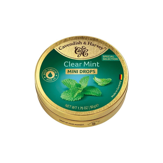 CH 14-CH CLEAR MINT DROPS - DULCES DE MENTA CLARA - CAVENDISH.Y.HARVEY - Compralo en Calvbrunnen