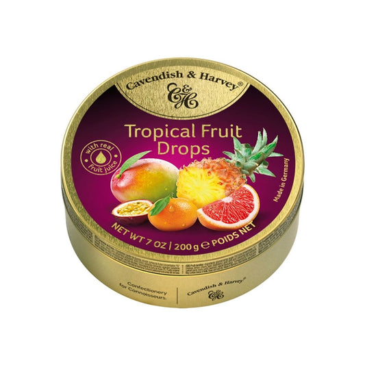 CH 26-CH TROPICAL FRUITS - DULCES DE FRUTAS TROPICALES - CAVENDISH.Y.HARVEY - Compralo en Calvbrunnen