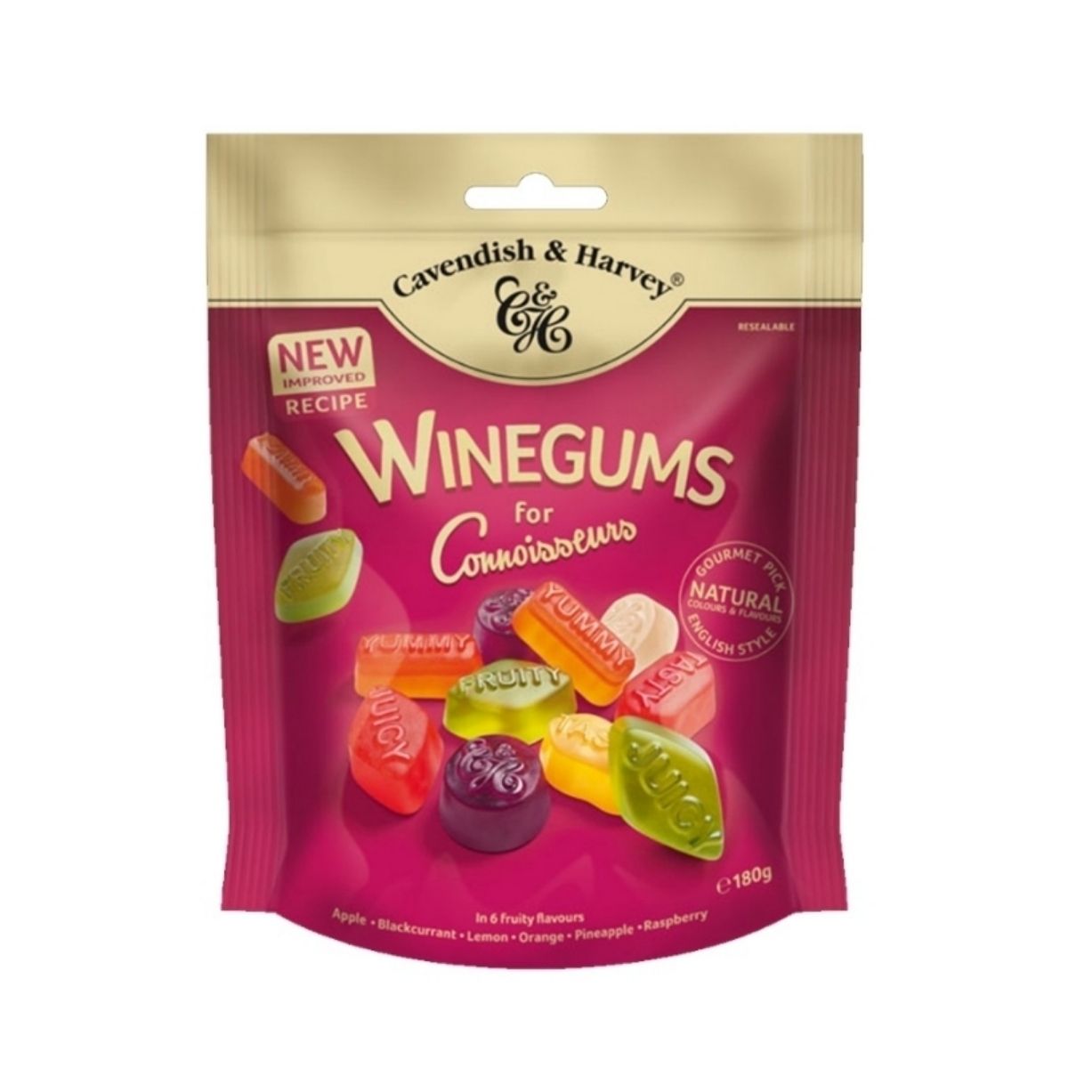 CH 40-CH WINEGUMS - GOMITAS DE FRUTAS MIXTAS - CAVENDISH.Y.HARVEY - Compralo en Calvbrunnen
