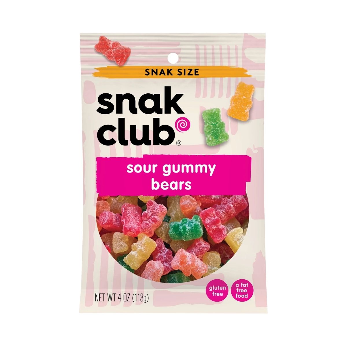 SC 002-SC SOUR GUMMY BEARS - GOMITAS ÁCIDAS DE OSITOS - SNAK.CLUB - Compralo en Calvbrunnen
