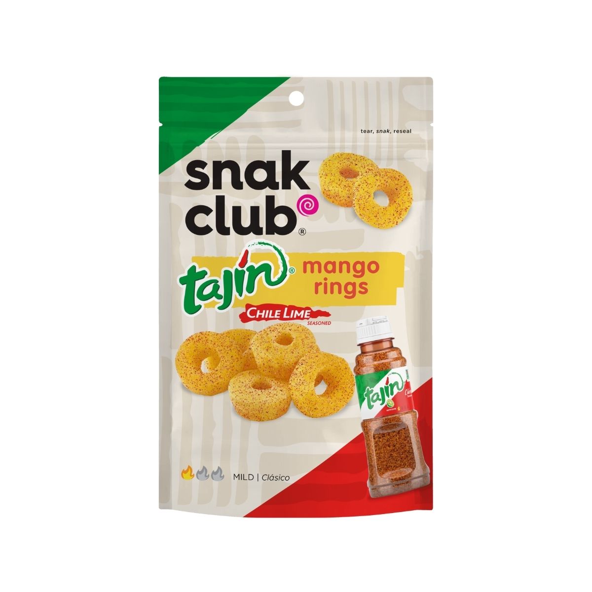 SC 053-SC TAJÍN MANGO RINGS - GOMITAS CON TAJÍN DE MANGO - SNAK.CLUB - Compralo en Calvbrunnen