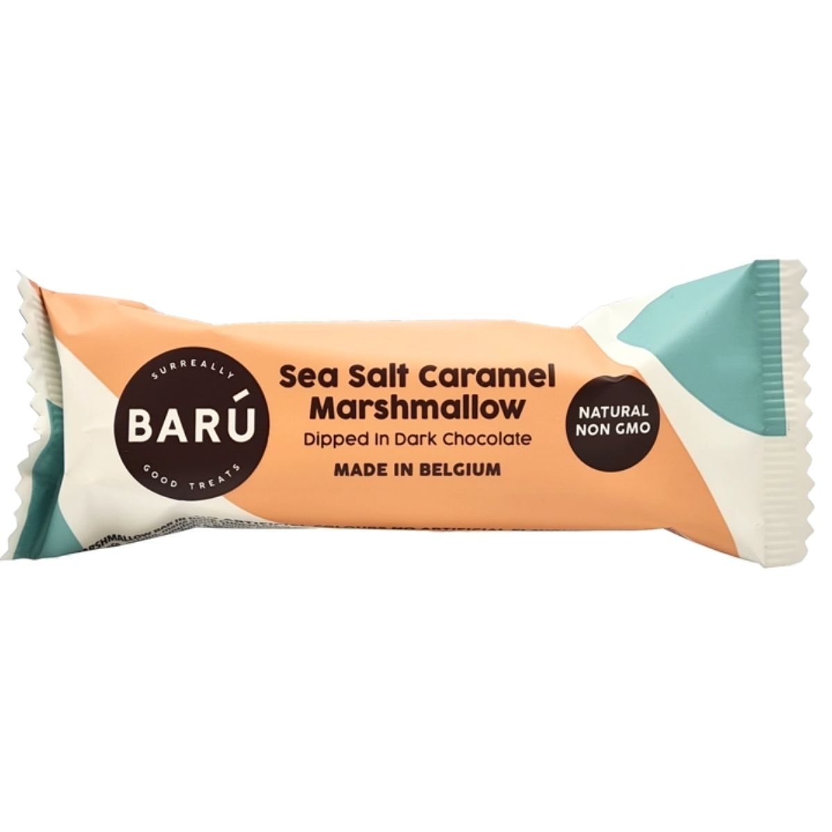 BU 15-BU 30G Milk Chocolate & Sea Salt Caramel Marshmallow Bar - marshmallow con chocolate y caramelo - BARU - Compralo en Calvbrunnen