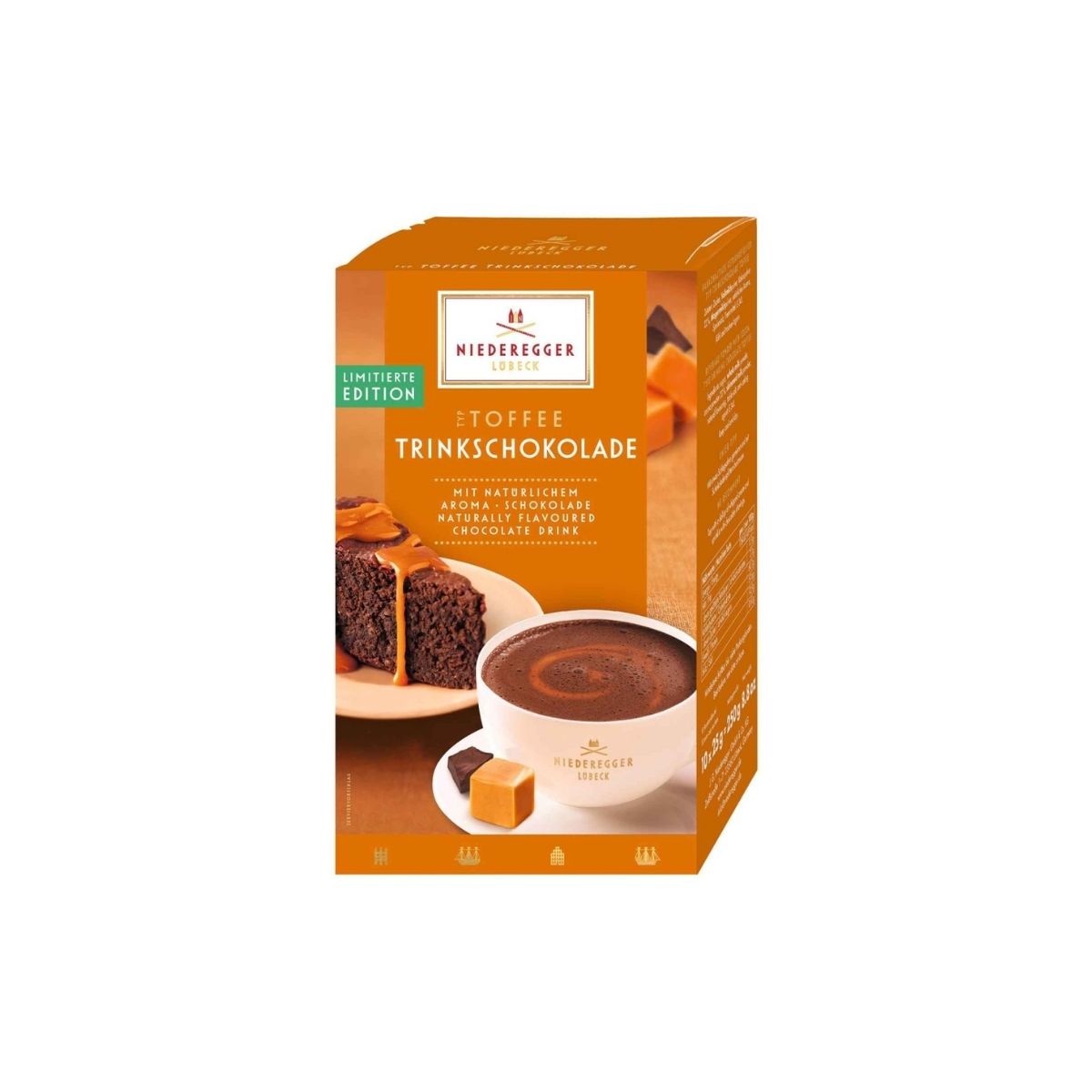 NR 76-NR 250G TOFFEE HOT CHOCOLATE - BEBIDA DE TOFFEE Y CHOCOLATE CALIENTE - NIEDEREGGER - Compralo en Calvbrunnen
