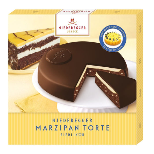 NR 92-NR 185G MARZIPAN TORTE SCHWARZWÄLDER EIERLIKÖR - MAZAPÁN SABOR EGG NOG