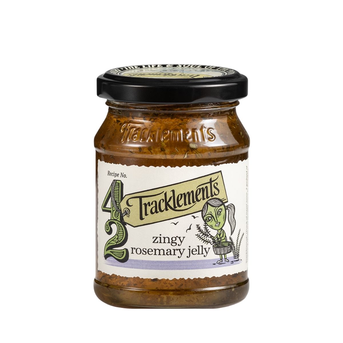 TK 02-TK 220G JELLY ZINGY ROSEMARY - MERMELADA DE ROMERO - TRACKLEMENTS - Compralo en Calvbrunnen