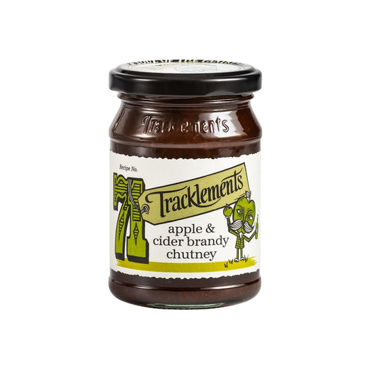 TK 07-TK CHUTNEY APPLE & CIDER BRANDY - MERMELADA DE MANZANA, VINAGRE Y BRANDY - TRACKLEMENTS - Compralo en Calvbrunnen