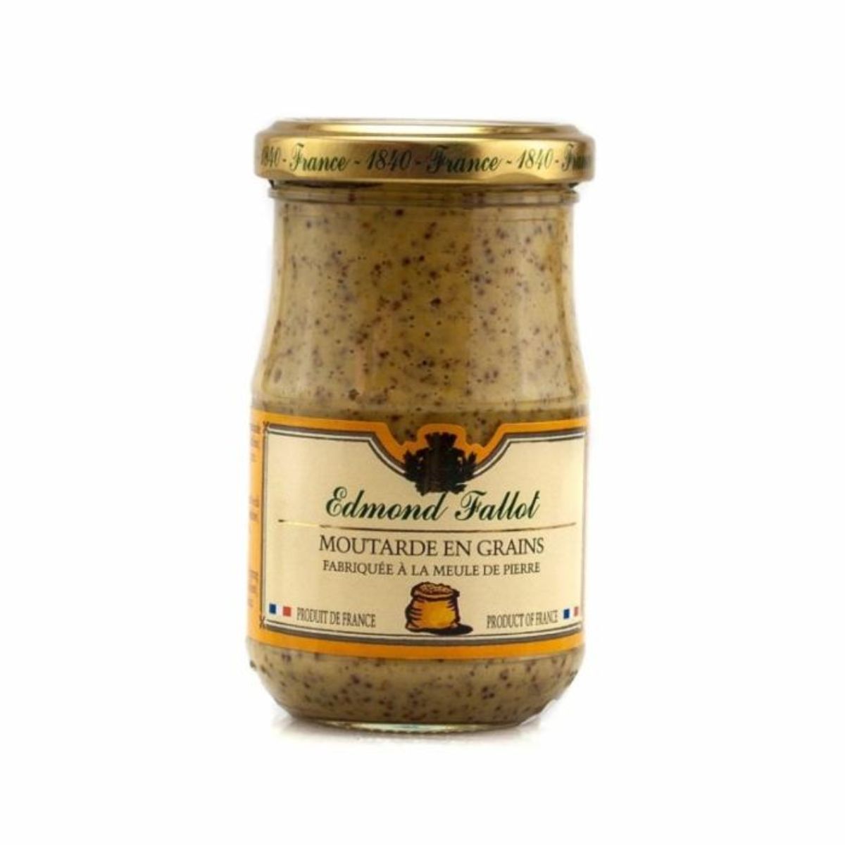 FL 05-FL MOSTAZA DIJON - MOSTAZA DIJON AL VINO BLANCO CON GRANOS - EDMOND.FALLOT - Compralo en Calvbrunnen