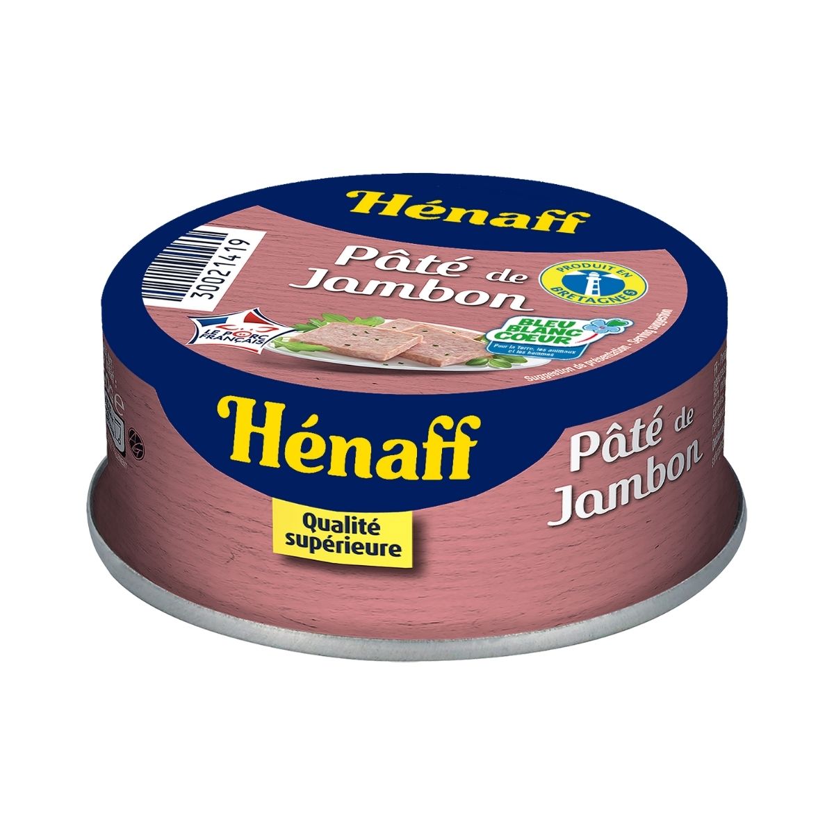 HF 03-HF 78G PATÉ DE JAMBON GOUT FUMÉ - PATÉ DE CERDO AHUMADO