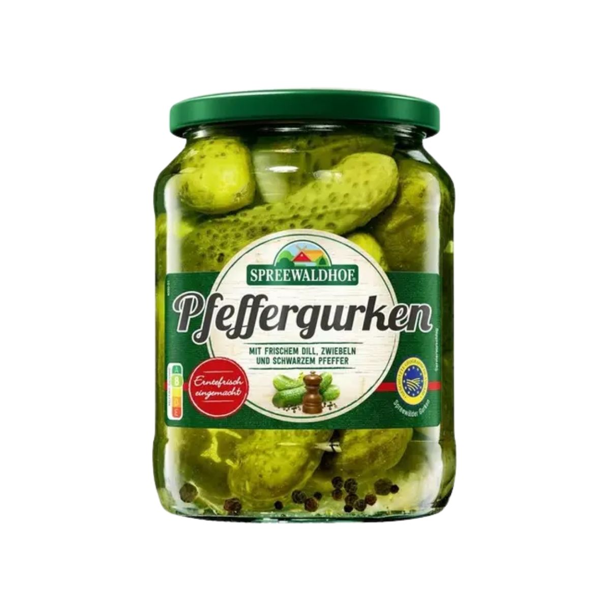 SP 02-SP PFEFFERGURKEN - PEPINILLOS CON PIMIENTO