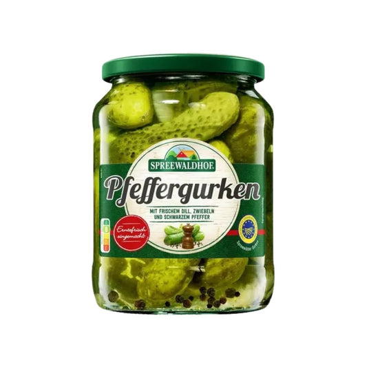 SP 02-SP PFEFFERGURKEN - PEPINILLOS CON PIMIENTO