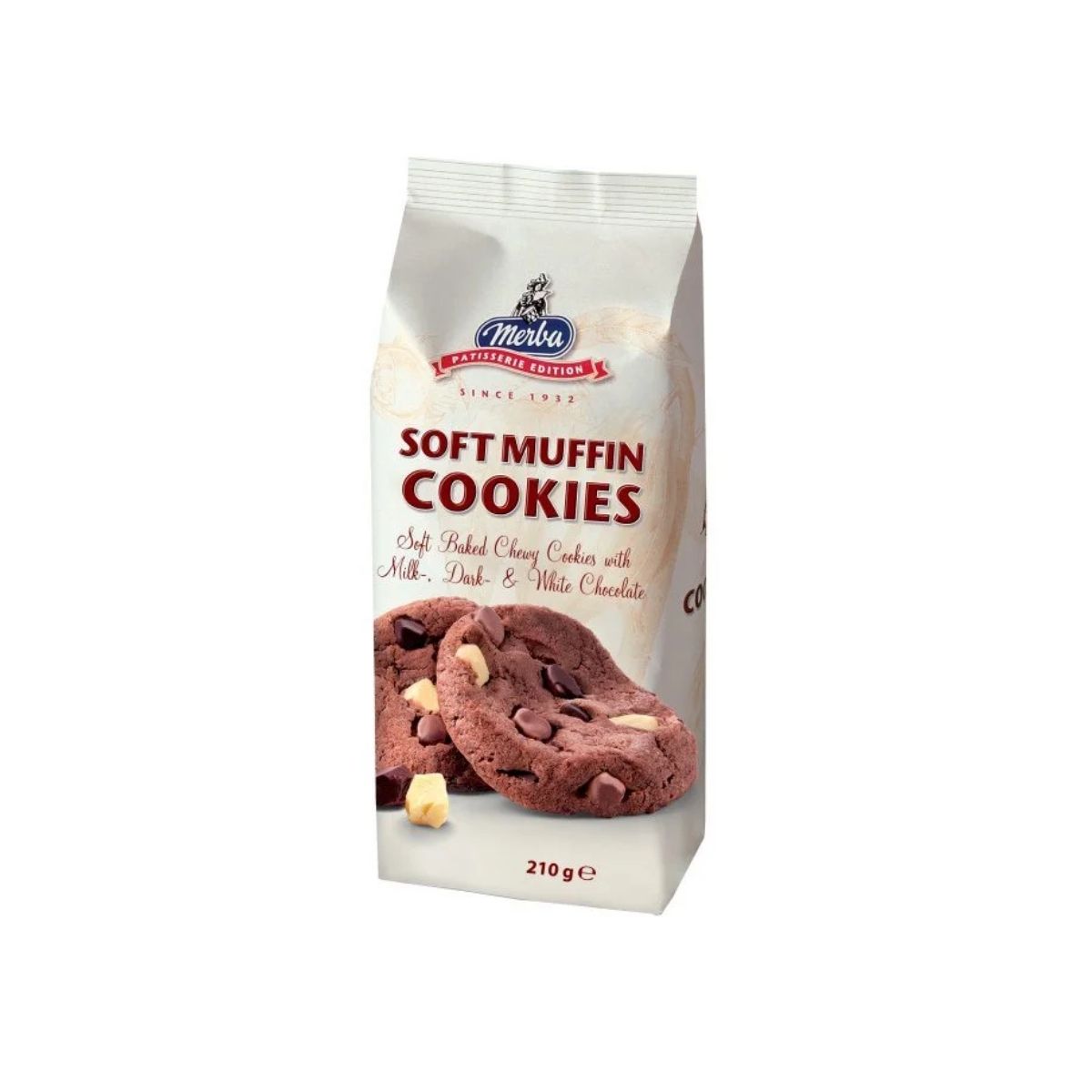 MR 06-MR SOFT MUFFING COOKIES - GALLETAS SUAVES CON CHOCOLATE - MERBA - Compralo en Calvbrunnen