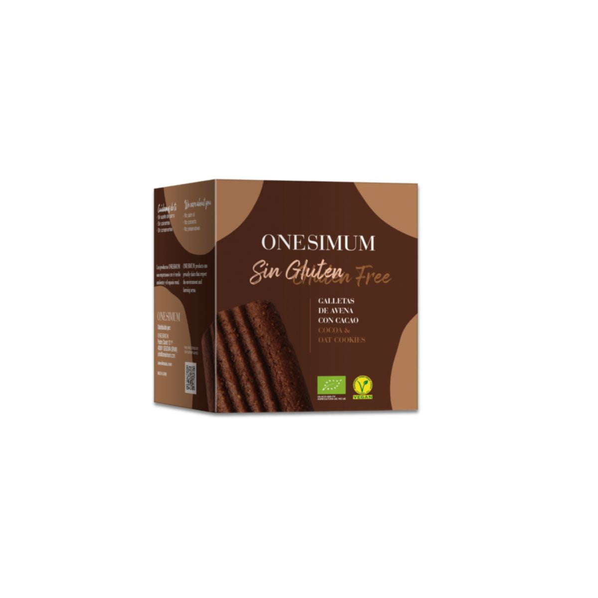 ON 24-ON 125G GALLETAS SIN GLUTEN DE AVENA Y CACAO - ONESIMUM - Compralo en Calvbrunnen