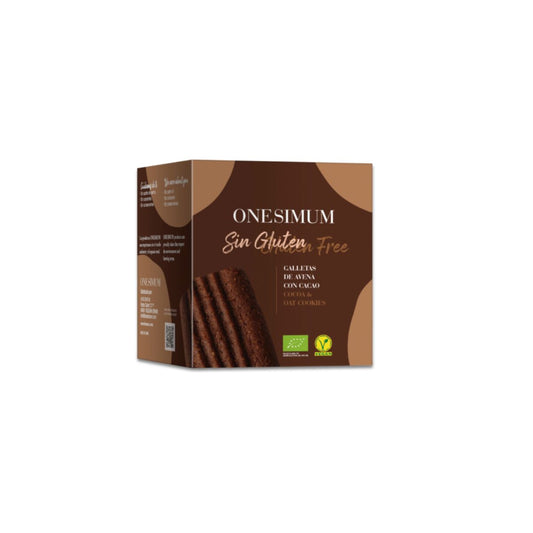 ON 24-ON 125G GALLETAS SIN GLUTEN DE AVENA Y CACAO - ONESIMUM - Compralo en Calvbrunnen
