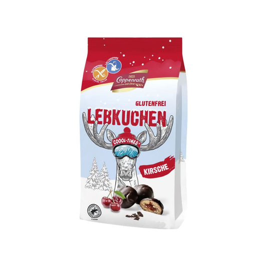 CP 101-CP 125G GINGERBREAD WITH CHERRY FILLING COOKIES GLUTEN FREE - GALLETAS DE JENGIBRE SIN GLUTEN - COPPENRATH - Compralo en Calvbrunnen