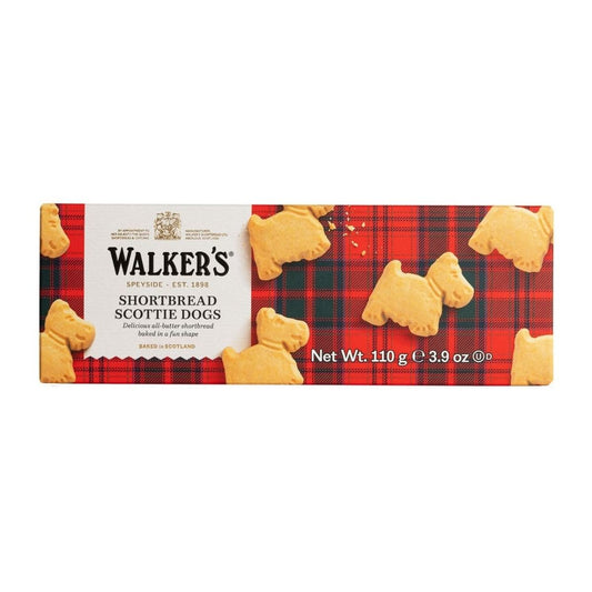 WA 016-WA 110G SHORBREADS SCOTTIE DOGS - GALLETAS DE MANTEQUILLA - WALKERS - Compralo en Calvbrunnen