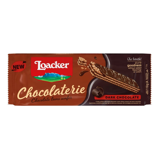 LO 075-LO 118G CHOCOLATERIE DARK - CHOCOLATE OSCURO CON GALLETA WAFLE