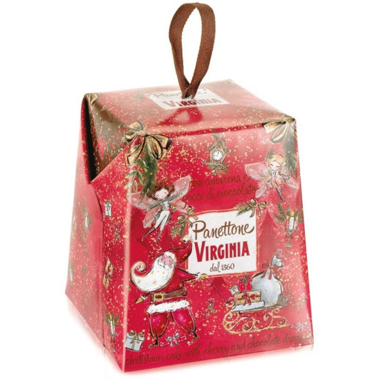 AV 10-AV 100G MINI PANETTONE WITH CHERRY & CHOCOLATE DROPS - MINI PANETTONE CON CEREZA Y CHOCOLATE - AMARETTI.VIRGINIA - Compralo en Calvbrunnen