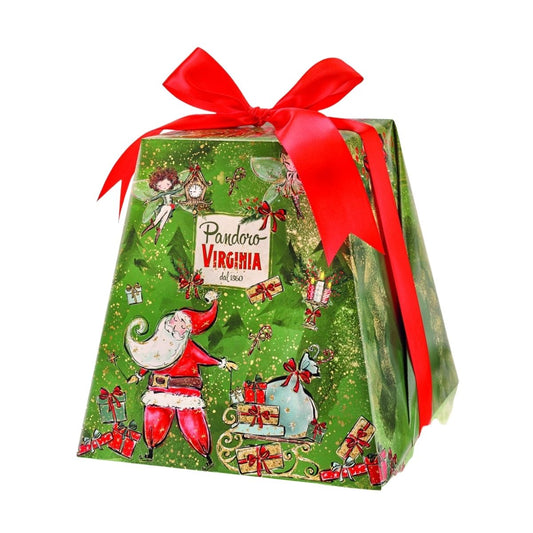 AV 24-AV VERONESE PANDORO IN CLASSIC DESIGN BOX - PANDORO EN CAJA DE CARTÓN - AMARETTI.VIRGINIA - Compralo en Calvbrunnen