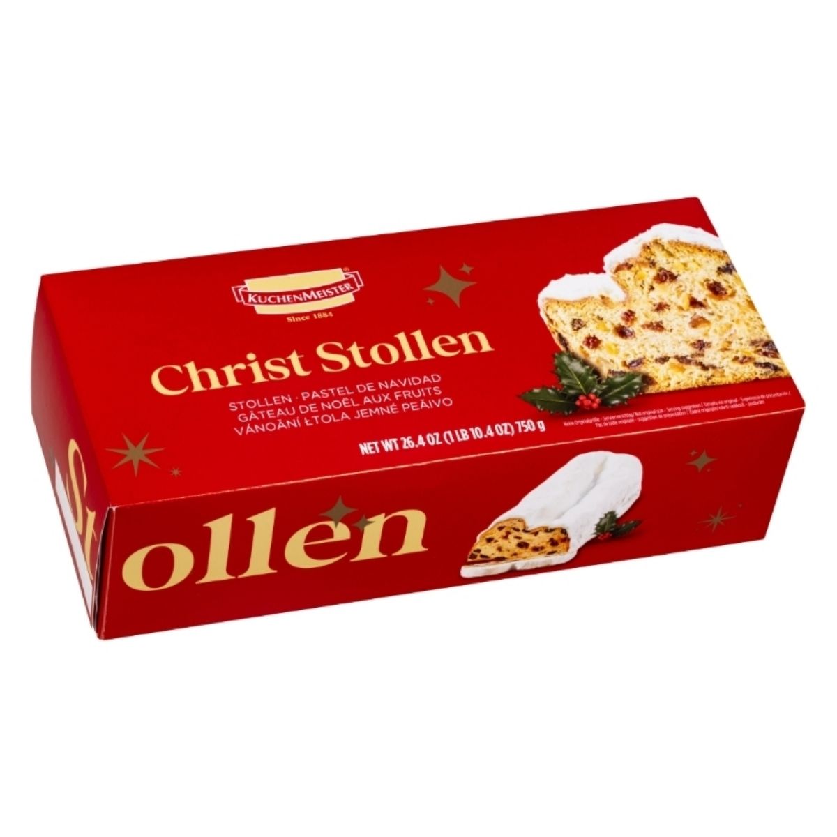 KM 01W-KM CHRIST STOLLEN - PASTEL NAVIDEÑO CON FRUTAS - KUCHENMEISTER - Compralo en Calvbrunnen