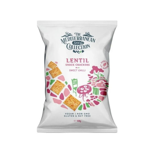 UM 02-UN MEDITERRANEAN SNACK COLLECTION LENTIL - SNACKS DE LENTEJAS CON CHILLE - UNISMACK - Compralo en Calvbrunnen