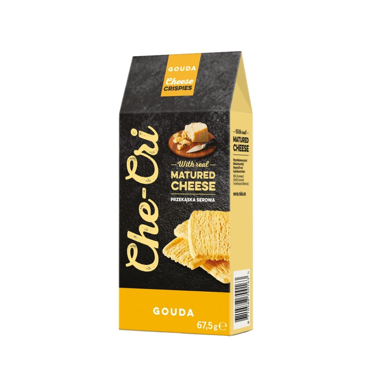 RK 30-RK CHE-CRI GOUDA CRISPS - PAN DE HOJALDRE CON QUESO GOUDA - ROKA - Compralo en Calvbrunnen
