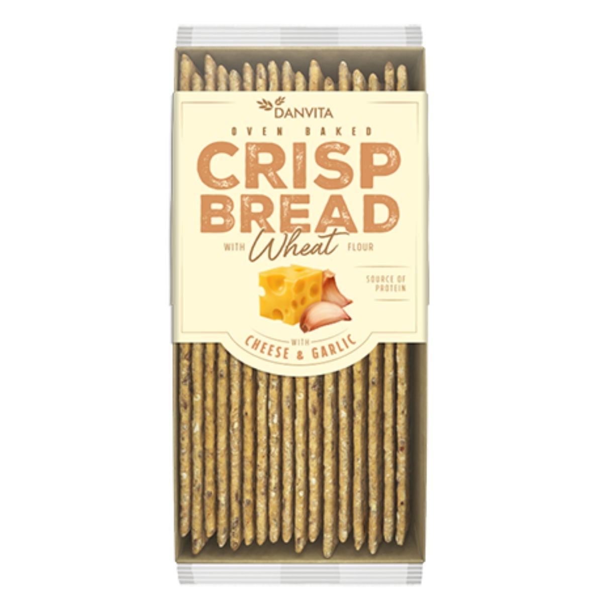 DV 15-DV 130G CRISP BREAD WITH CHEESE & GARLIC - CHIPS CRUJIENTES DE QUESO Y AJO