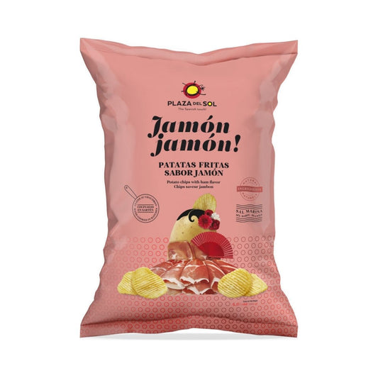 PD 05-PD 115G JAMÓN JAMÓN! - PAPLINAS SABOR JAMÓN SERRANO - PLAZA.DEL.SOL - Compralo en Calvbrunnen