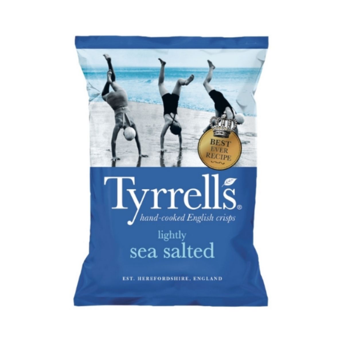 TS 01-TS POTATO CRISP SEA SALT - PAPALINAS CON SAL MARINA - TYRRELLS - Compralo en Calvbrunnen