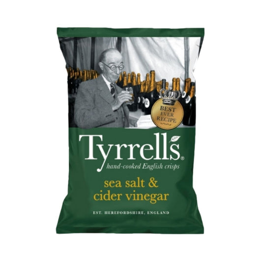 TS 02-TS POTATO CRISP CIDER VINEGAR - PAPALINAS CON VINAGRE DE SIDRA - TYRRELLS - Compralo en Calvbrunnen