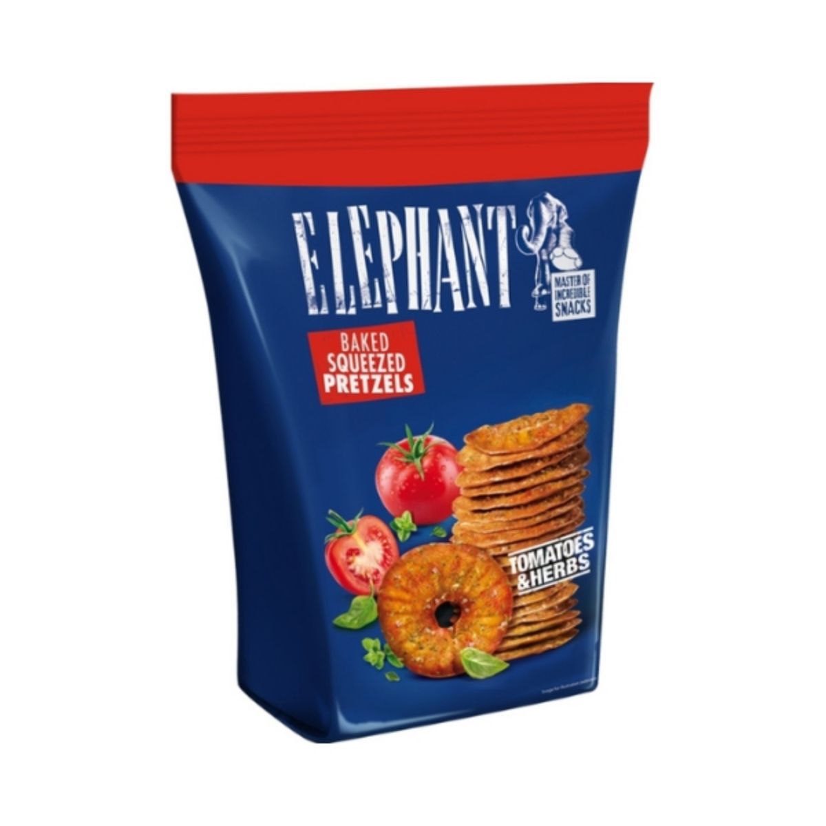 AL 02-AL ELEPHANT PRETZELS TOMATO & HERBS - PRETZELS CON TOMATE Y HIERBAS - ALKA - Compralo en Calvbrunnen